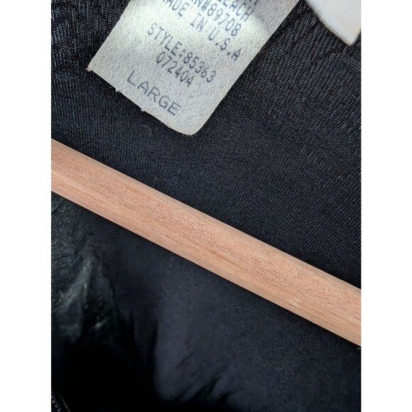 Vtg 80s 90s CLE Paris Geometric Abstract Print V-Neck Long Sleeve Cropped Blouse - Picture 4 of 6